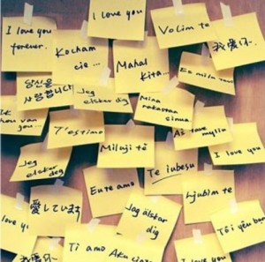 surprise your half with sticky notes